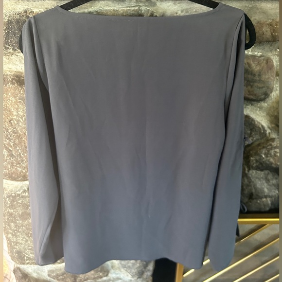 EUC Wilfred Aritzia Pozzi Open Tie Sleeve Blouse - Picture 5 of 6